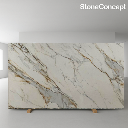 Calacatta Beveley Gold TROYTECH 3.20x1.60