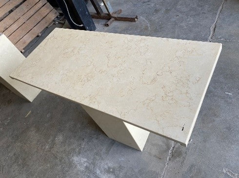 Mesa mármol Crema marfil 1.12 x 0.50