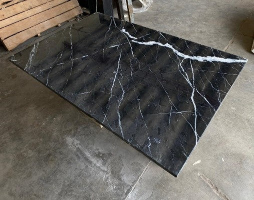 Mesa mármol Marquina 1.20 x 0.80cm