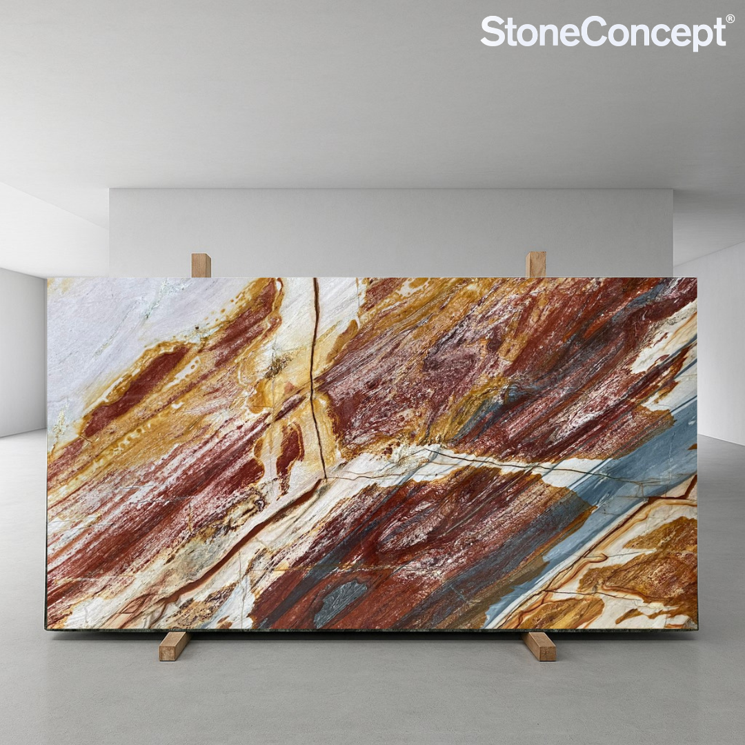 Rosso Pollock Cuarcita