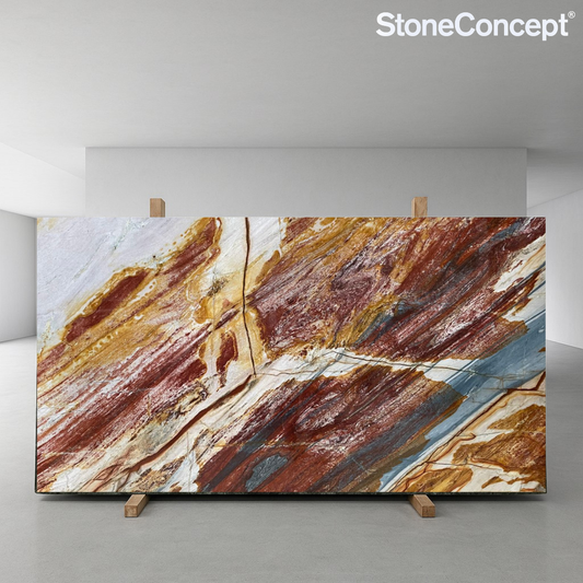 Rosso Pollock Cuarcita